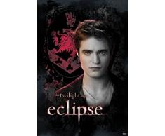 1art1 49673 Twilight - Eclipse, Saga: Eclipse, Edward Crest Poster 91 x 61 cm
