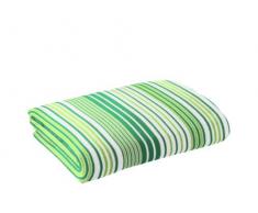 Fleuresse Frottier Fb. 5 3238 - Asciugamano da bagno, 90 x 20 cm, colore: Bianco / Verde mela / Verde smeraldo