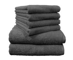 Dyckhoff, Set Asciugamani Brillant, 6 pz, Grigio (Grau)