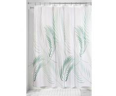 InterDesign Fern Tenda Doccia, Tessuto, Verde, 100x100x100 cm