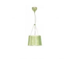 Kartell 9080P8 Ge Lampadario, Colore Verde trasparente, vetro