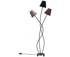 Kare Lampada A Stelo Flexible Mocca Tre, Marrone, 130 x 18 x 50 cm
