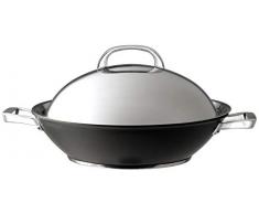 Circulon Infinite Wok coperto in alluminio anodizzato duro, 36 cm