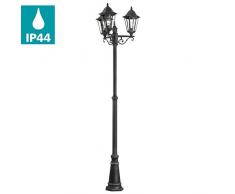 EGLO NAVEDO Colonna/Luce a lampione da esterno Nero, Argento E27