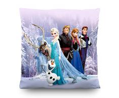 AG Design CND 3115 Cuscino Decorativo con Copertina, Poliestere, Multicolore, 40 x 40