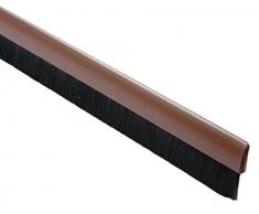 BRINOX Paraspifferi Curvo di Spazzola, Ver Portascopino, Marrone, 100Â cm