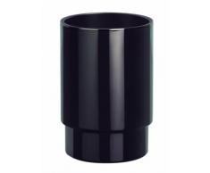 Spirella 10.15427 Nyo-Steel - Bicchiere Porta spazzolini, Colore: Nero Titanio