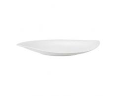 Villeroy & Boch New Cottage Special Serve & Salad Ciotola Piatta, 34 cm, Porcellana Premium, Bianco