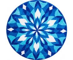 Grund Wings of Joy Tappeto per Il Bagno, Poliacrilico Supersoft, Blu, 60 cm