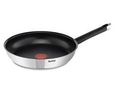 Tefal 8010877 Emotion - Padella in acciaio INOX, 47 x 31 x 8 cm