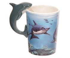 Puckator Lisa Parker Shark Handle Ceramic Mug with Decal