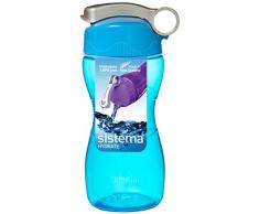 Sistema 580 Hourglass Borraccia, Polipropilene, 475 ml ,Colori assortiti, 1 pezzo