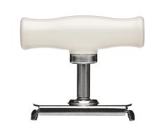 Premier Housewares 0806378 Apriscatole in Acciaio Inox con Manico, Bianco