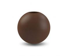 Cooee Design Ball Vase Vaso, Ceramica, Marrone, 10 cm