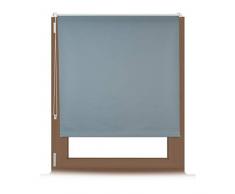 Relaxdays 10021307_740 Tenda Avvolgibile Oscurante, Tenda a Rullo, Montaggio con Morsetti, Senza Fori, LxH 116 x 165 cm