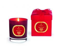 Parks London Candela Celebrativa Vero Amore, Cera, Multicolore, 9 x 9 x 10 cm