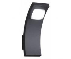 Trio Leuchten Trio 220260142 Lampada da Parete per Esterni, 22x12x7.5 cm, Antracite