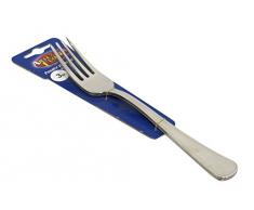 Viscio Trading 75950 Inglese Forchetta Tavola, Acciaio, Argento, 3 unitÃ 