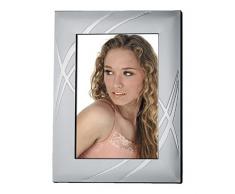 Zep Cornice portafoto Metallo Argento, Argento, 15 x 20 cm