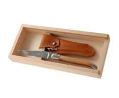 LAGUIOLE - Coltellino da Tasca con Manico in Legno di olivo