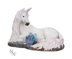 Nemesis Now - Statuetta Gioiello Tranquillity, 19 cm, in Resina, Taglia Unica, Colore: Bianco
