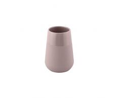 Axentia Nevada Bicchiere portaspazzolino da Denti, gres, Grigio Talpa, Ã 7,5 cm
