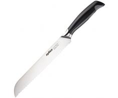 Zyliss Control Coltello Pane 200, Acciaio Inossidabile, Nero