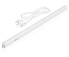 Century Speedy Mini Plafoniera con Tubo, 1200 mm LED, 14 W, 3000 K, 1190 Lm, Bianco