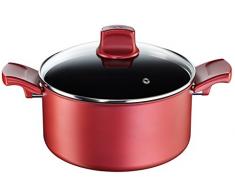 Tefal c6824602Â gv5Â Character pentola Titanium Rosso 37,20Â x 26,5Â x 15Â cm