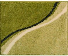 Grund Luca Tappeto per Il Bagno, Poliacrilico Supersoft, Verde, 50x60 cm
