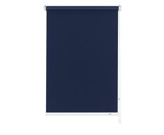 GARDINIA Tenda oscurante a rullo con catenella laterale, Installazione a parete, soffitto o nicchia, Opaca, Kit di montaggio incluso, Blu scuro, 52 x 180 cm (LxA)