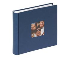 Walther Design ME-110-L Fun Album Fotografico Da Inserimento, Blu, 200 Fotos, 10 x 15 cm