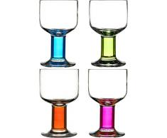 Set 4 Bicchieri Vino