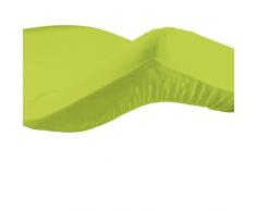 Douceur DIntérieur - 1641319, Lenzuolo Con Angoli Matrimonia , 180 X 200 Cm , Lit Uni , Unito 57 Fili , Verde