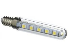 Digilamp 40-LED-026-I-NW - LED tubolare lampadina, E27, 360, 2.5 W, 180 lm, la luce del giorno, 4000 K