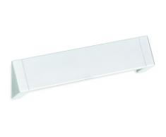 Schwinn 22739 - Maniglia a Conchiglia per mobili, Realizzata in zama, Distanza tra i Fori 160 mm, Finitura in Nichel Opaco