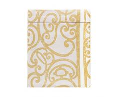 DESIGNERS GUILD FRETZ - Lenzuolo Piatto, in Satin di Cotone, 100% Raso di Cotone, Nero, 240 x 300 cm