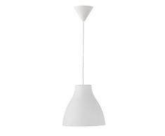 Els Banys, Pop, Lampada a sospensione, in PVC, cavo dello stesso colore del paralume, Bianco (weiÃ)