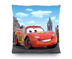 AG Design - Cuscino decorativo Disney con copertina - Disney Cars - 40 x 40 cm, 1 pezzo - CND 3112