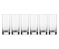 Schott Zwiesel 7544375 Paris-Scatola di 6 Bicchieri Alti, Motivo: Cristallo Trasparente, Cristallo, Trasparente, 6,2x6,2x15,6 cm