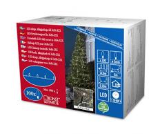 Konstsmide, Catena luminosa con micro LED per albero di Natale, bianco