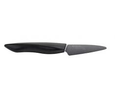 Kyocera ZK075BKBKEU Shin Black Coltello in Ceramica Nera, Spelucchino 7,5cm