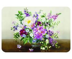 Easy Life Tavolo Matte (Polipropilene), Porcellana, Multicolore, 45Â x 30Â x 0.1Â cm