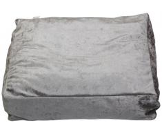 Sauermilch, Cuscino da Pavimento Quadrato, Argento (Silber)