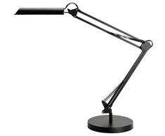 Unilux 400093838 Lampada Swingo LED da Tavolo a LED 11 W, Moderna, 3 Livelli Dimmerabili di LuminositÃ con Controllo Touch, per Cameretta, Ufficio, Scrivania, Colore Nero