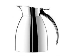 Emsa Eleganza 017009502663 Caraffa Termica, Chiusura Easy Open, Acciaio Inossidabile