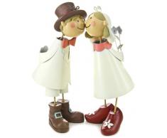 Jullar BIF 2226 Statuetta Decorativa per Torta Sposa e Sposo