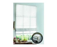 madecostore - Tenda a Pacchetto, 100% Lino, 100 x 220 cm, con meccanismo autobloccante