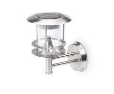 Smartwares 10.048.11 Lampada Solare da Parete con Sensore di Movimento, Argento