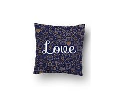 Lulu Home Federa, Multicolore, 45x45